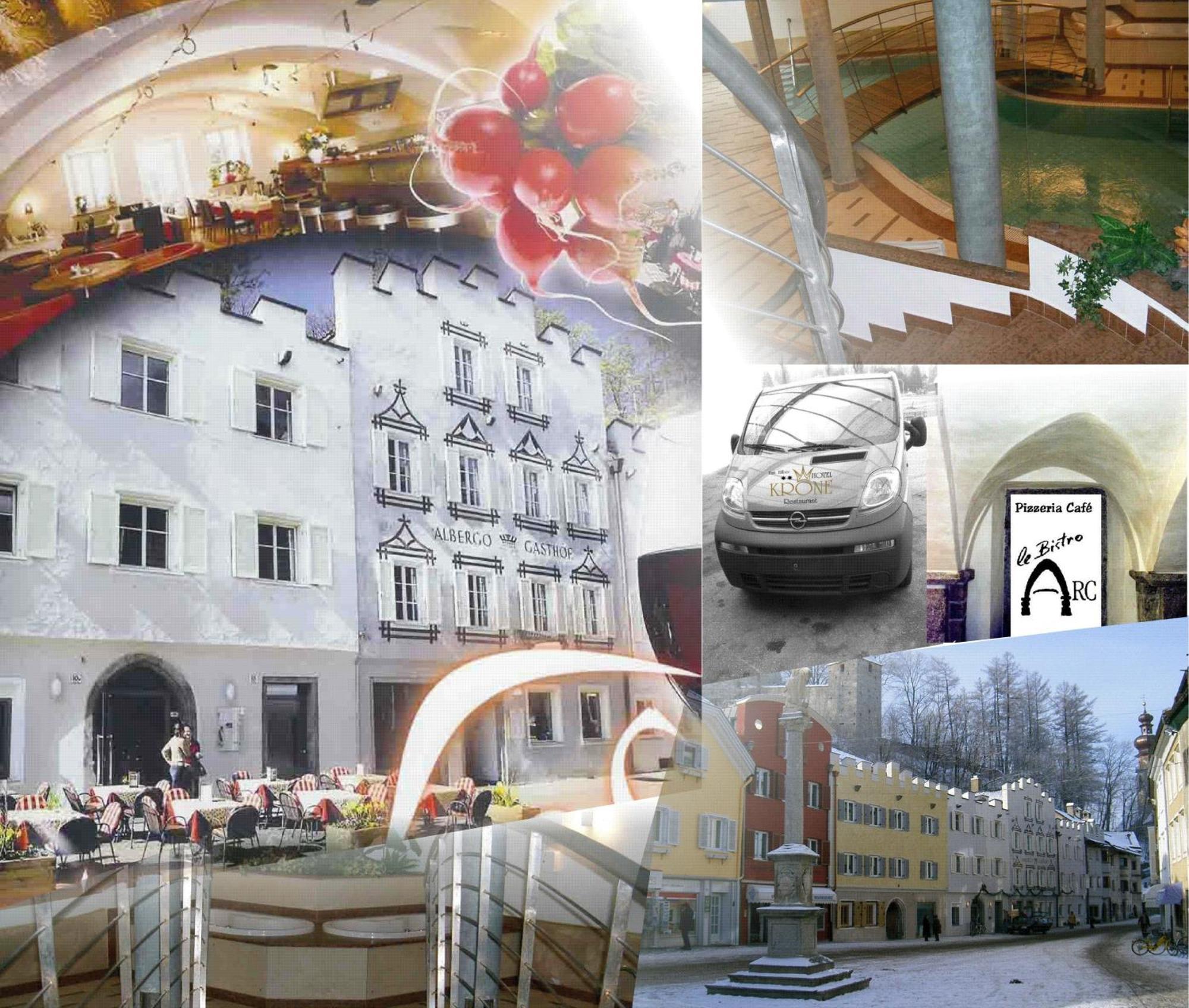 Hotel Krone Brunico Esterno foto